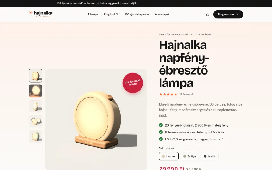 Szóló téma — demó bolt képernyőkép