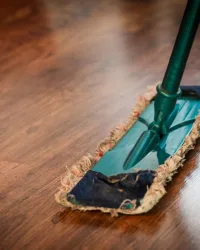 Laposmop készlet 40 cm, alumínium nyéllel és 2 mikroszálas huzattal