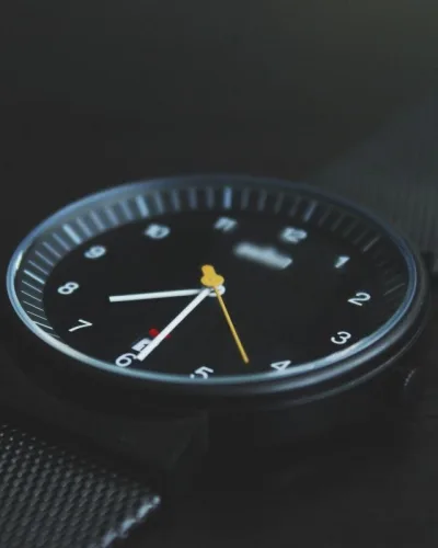 Nordlys Noir minimalista óra 40 mm