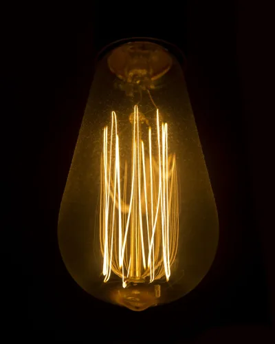 Lumenta ST64 filament LED-izzó, E27, 4 W
