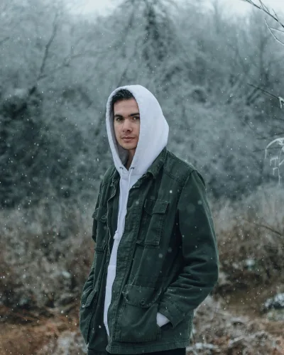 Terep field jacket — olíva