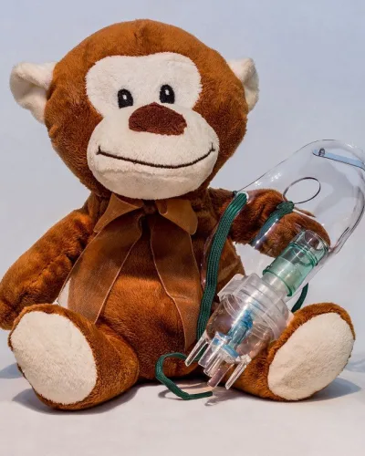 Pulzus kompresszoros inhalátor (porlasztó) felnőtt és gyermek maszkkal