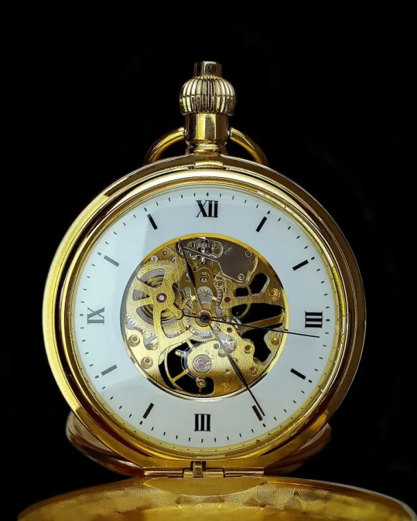 Aurum Skeleton mechanikus zsebóra