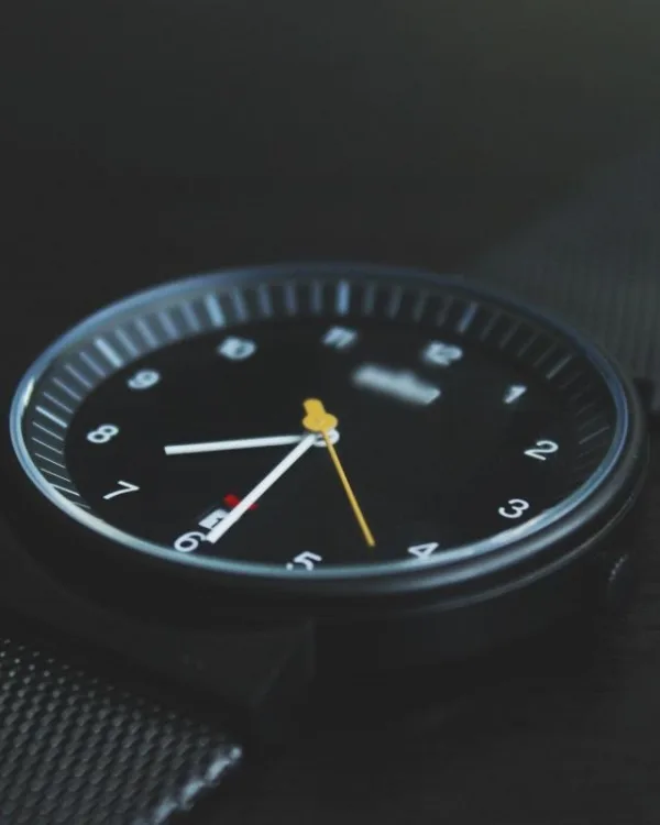 Nordlys Noir minimalista óra 40 mm