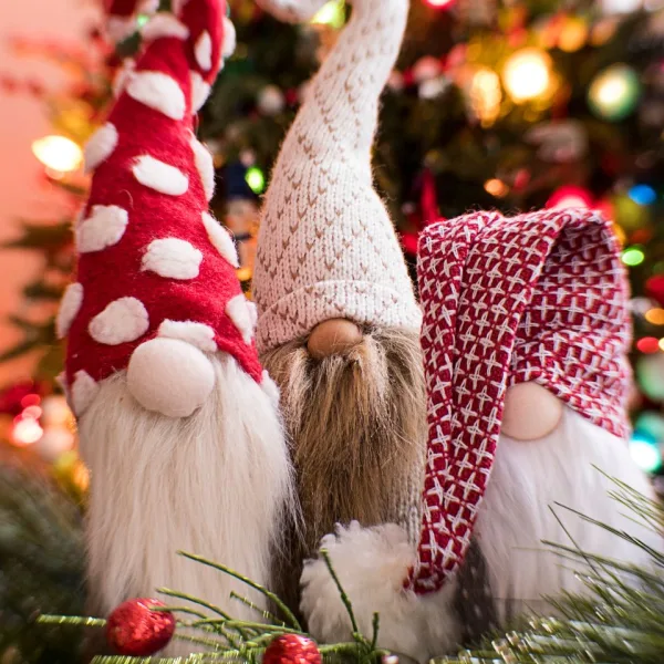 Skandináv karácsonyi manók (3 db)