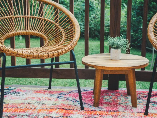 Bali rattan bisztrószett (2 fotel + asztal)