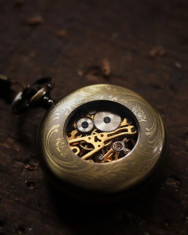Aurum Skeleton mechanikus zsebóra