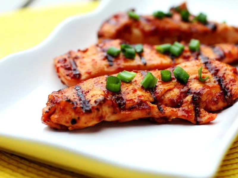 Fűszeres grillezett csirkemell