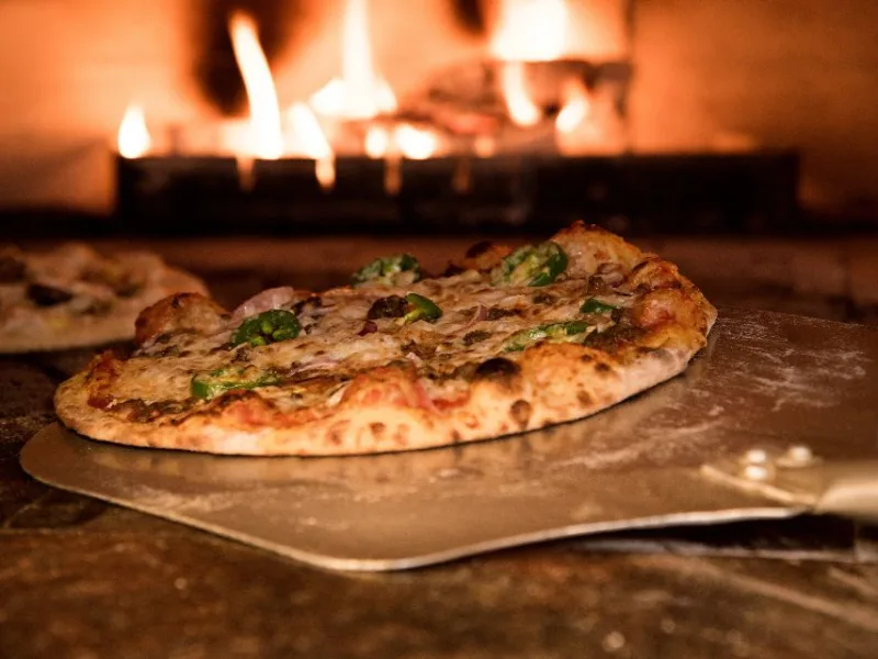 Kerti zöldséges pizza