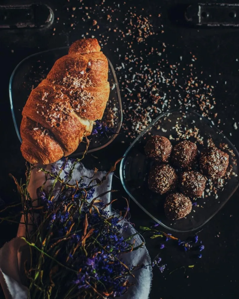 Csokoládés croissant
