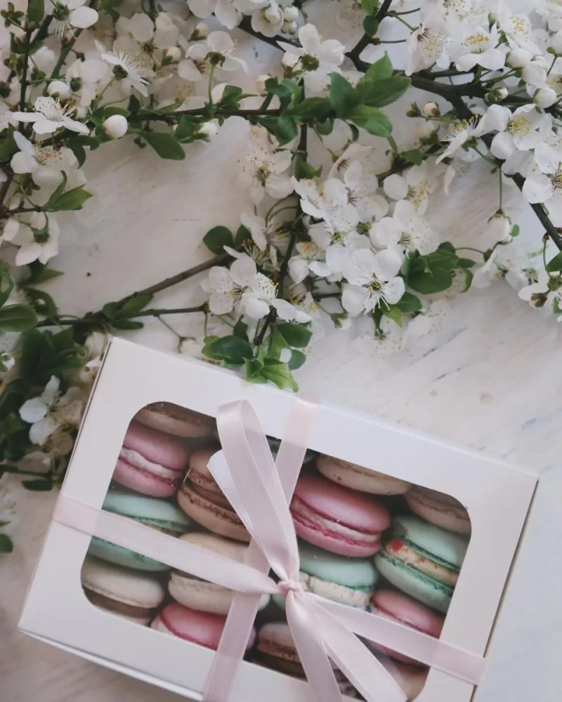 Macaron válogatás (12 db)