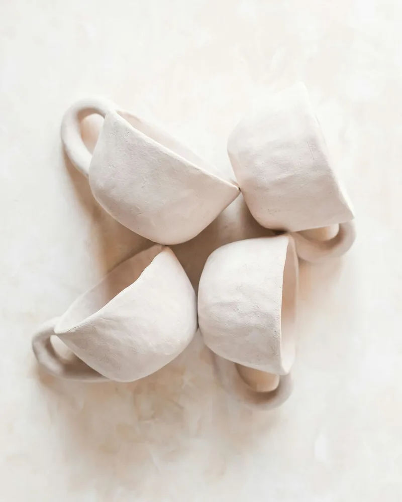 Korong Hygge kézzel formázott csésze, 4 db