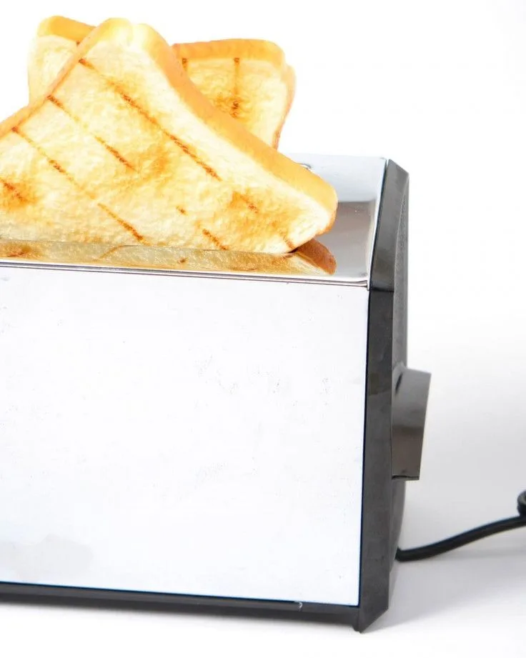 Kovra Toast 2 szeletes inox kenyérpirító