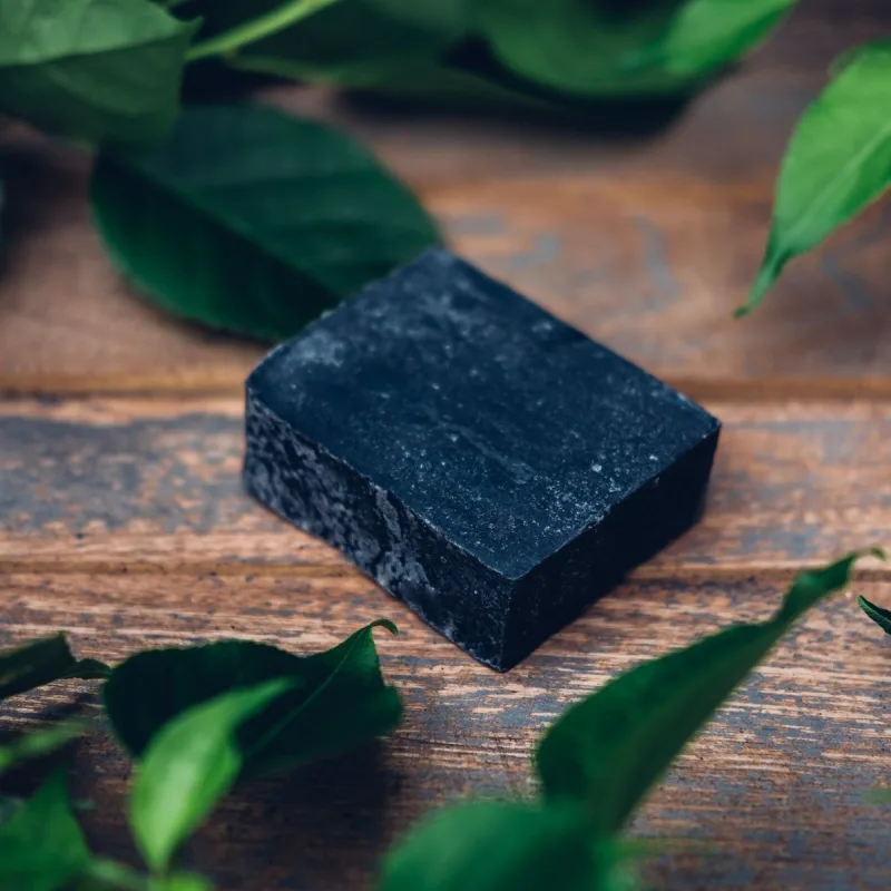Habkő handmade soap bar 110 g – Aktív szén & teafa