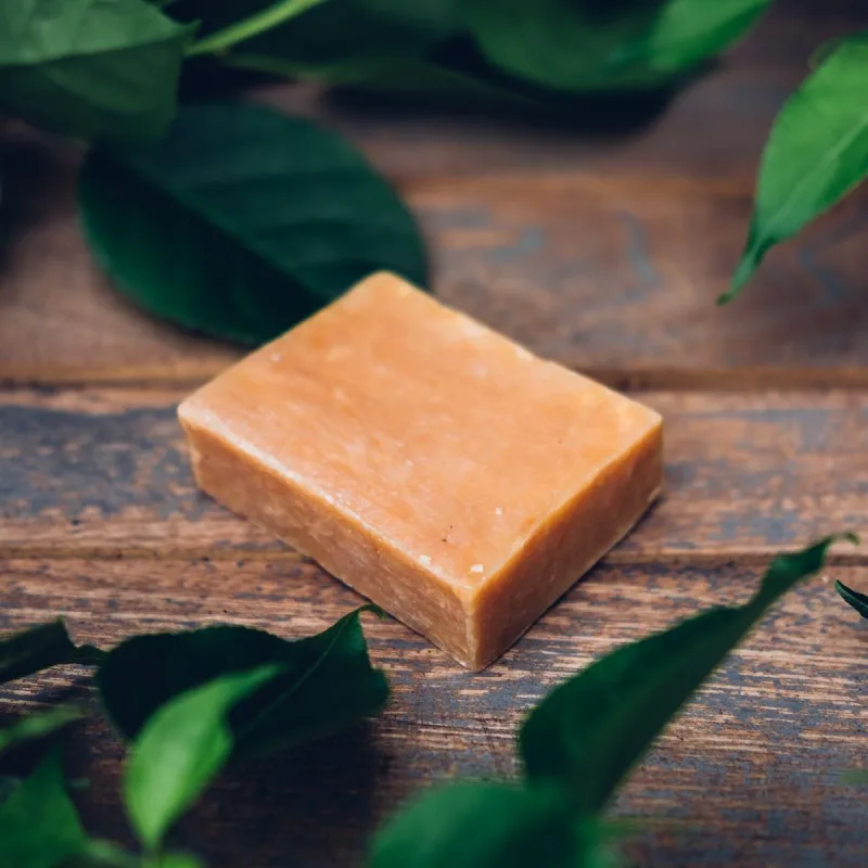 Habkő handmade soap bar 110 g – Narancs & fahéj